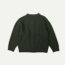 Forest Green Ultra Heavy Weigh Collar Cardigan