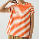 Mango/Shell Alda Stripe T-Shirt