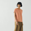 Mango/Shell Alda Stripe T-Shirt