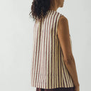 Pastel Lemon Sorbet Stripe Top