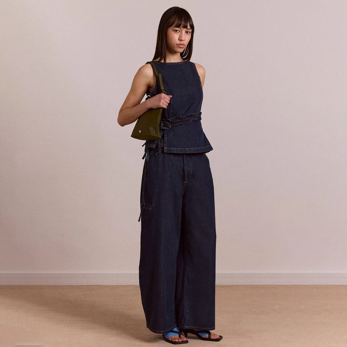 Dark Indigo Straight Leg Augusta Jeans