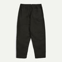 Dark Green Garment Dyed Linen Alva Skate Trouser