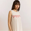 White Ambrose Midi Night Dress