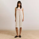 White Ambrose Midi Night Dress