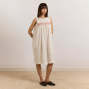 White Ambrose Midi Night Dress