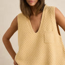 Sand Archer Knit Vest