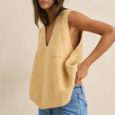 Sand Archer Knit Vest