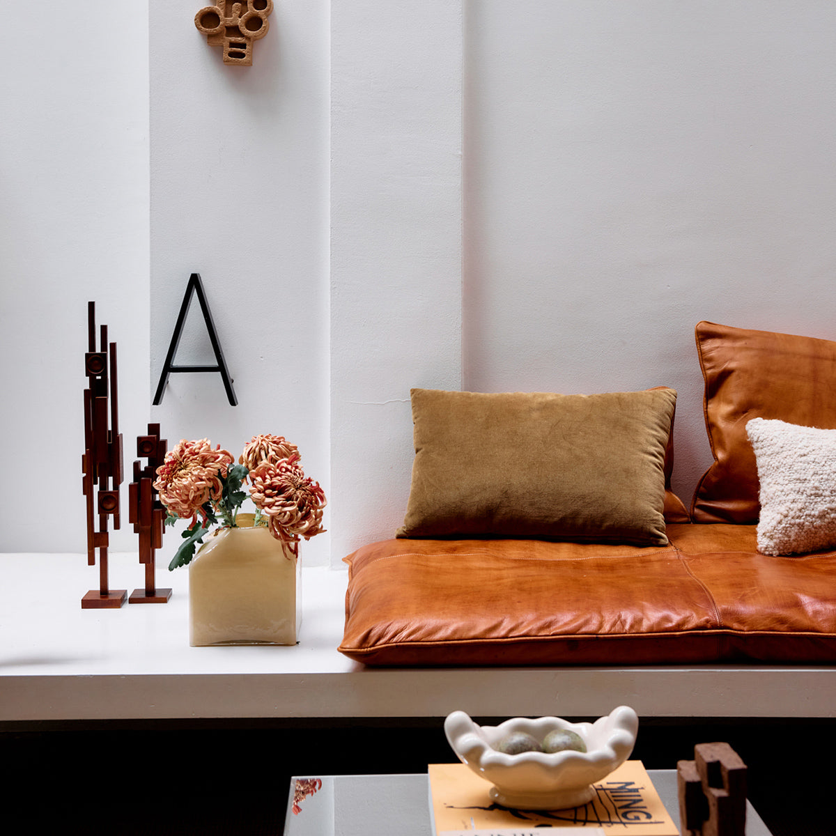 Army Green Velvet Cushion