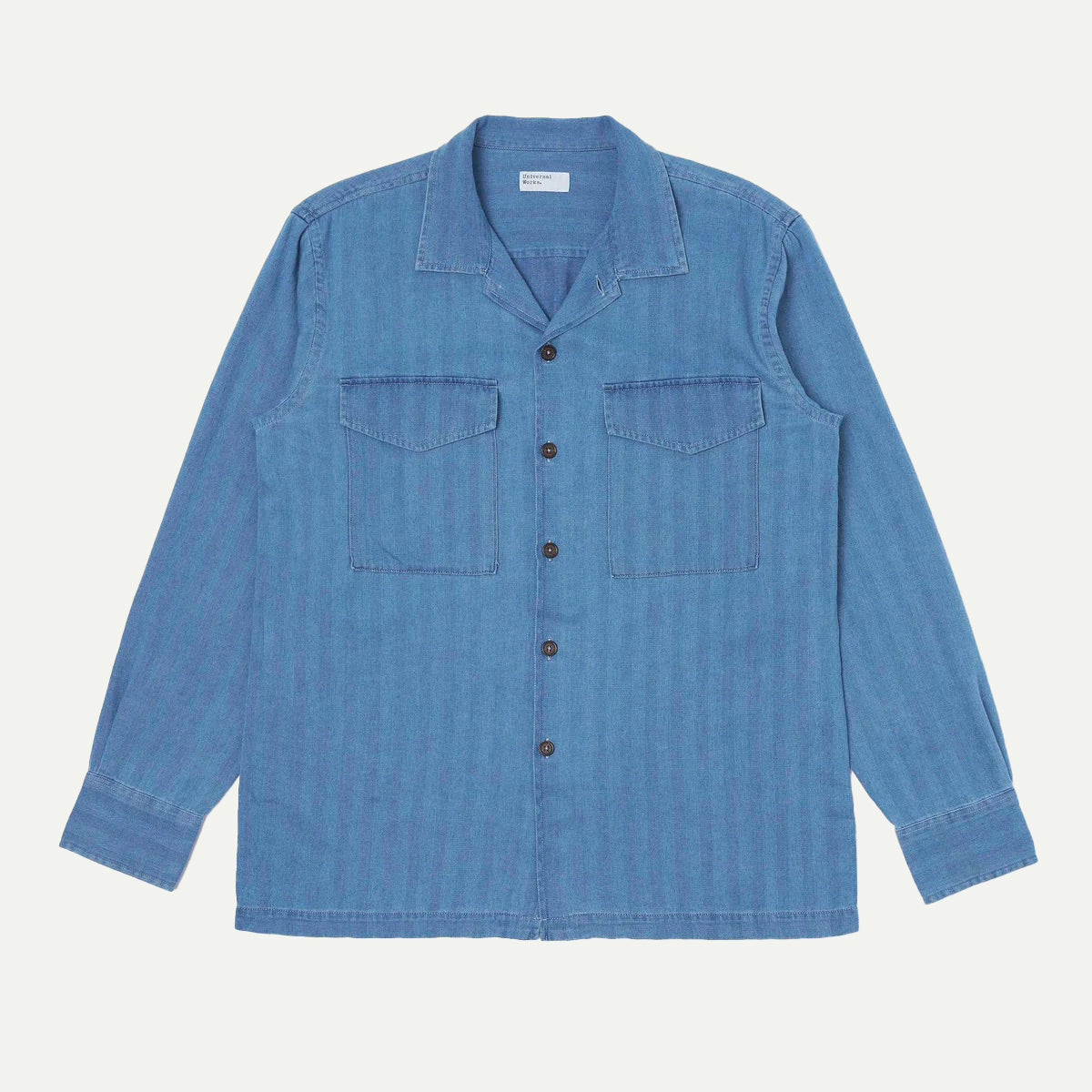 Washed Indigo Attendant Shirt
