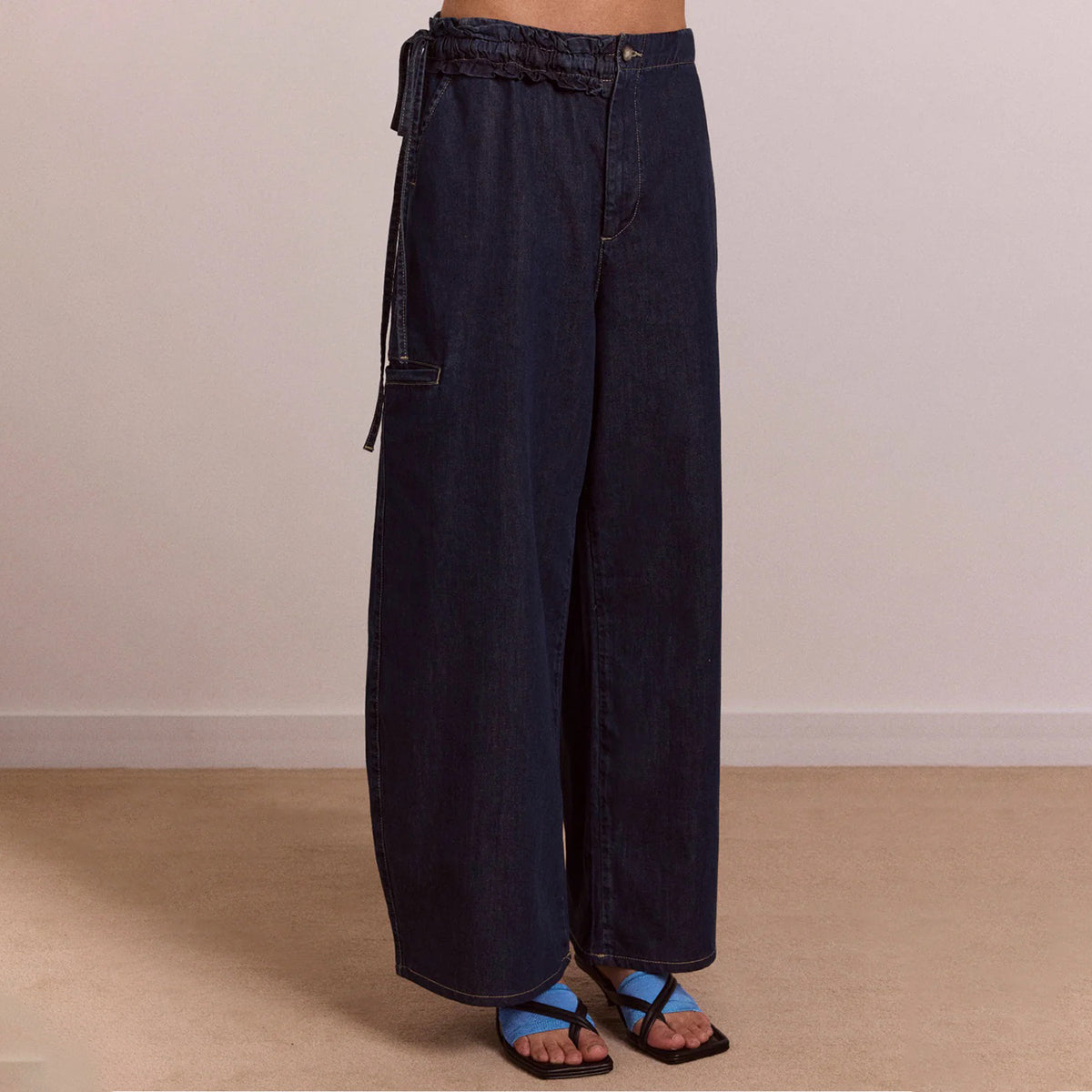 Dark Indigo Straight Leg Augusta Jeans