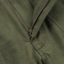 Olive Backsatin Essential Fatigue Shorts
