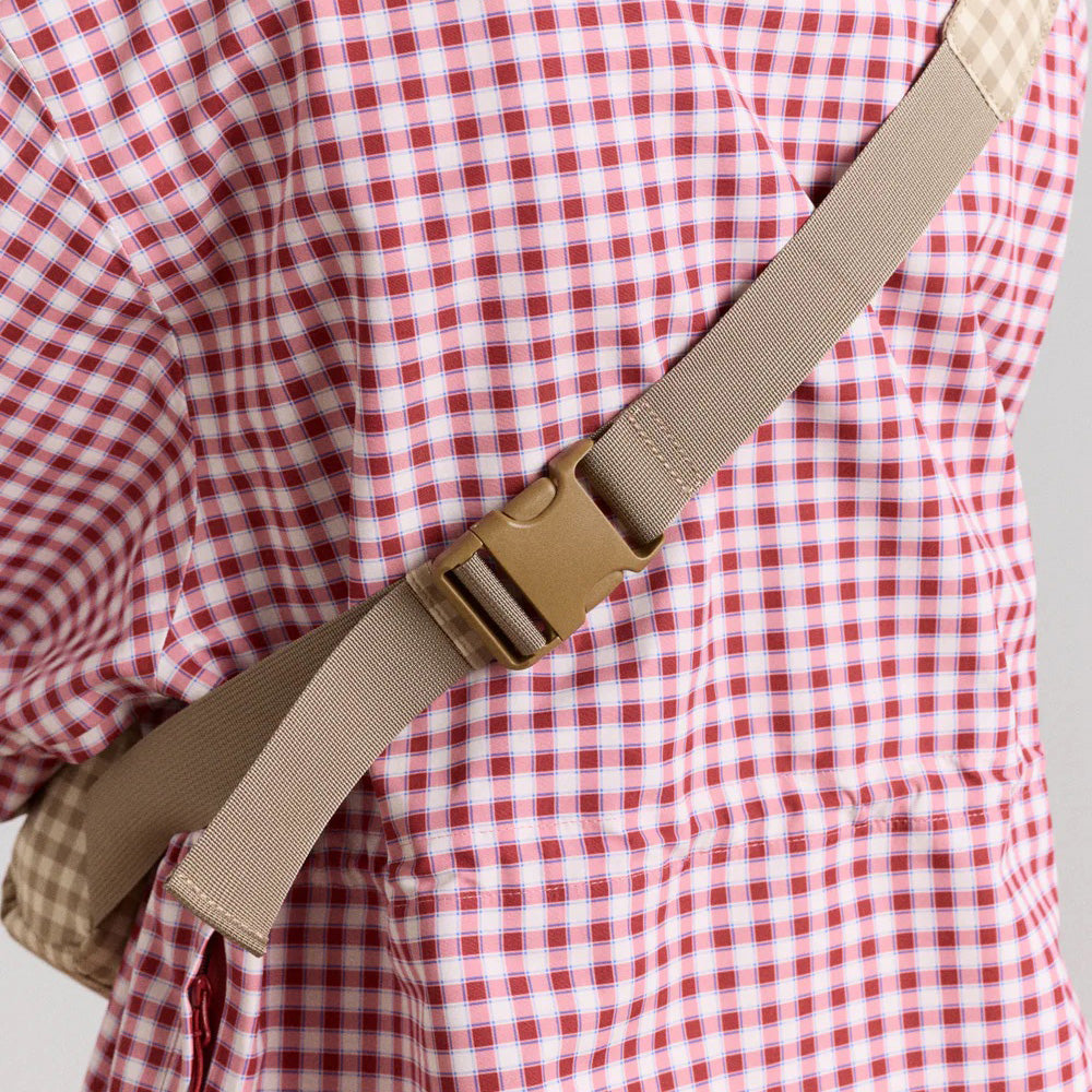 Brown Gingham Matilda Cross Body Bag