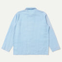 Pale Blue Linen Bakers Overshirt