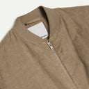 Taupe Basement Bomber Jacket