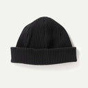 Black Waffle Knit Cap