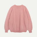 Pink Wool Knit Bellow Sleeve Jumper
