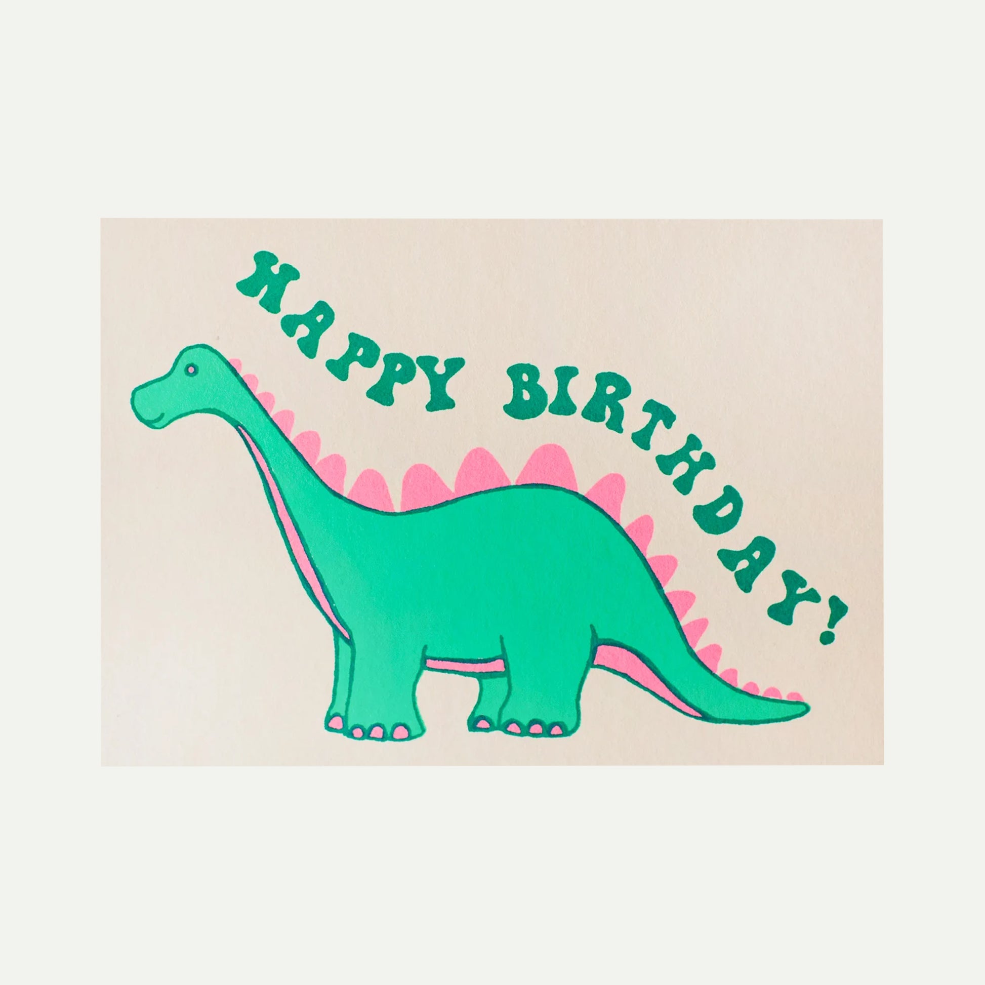 Alphabet Studios Birthday Dino Greeting Card