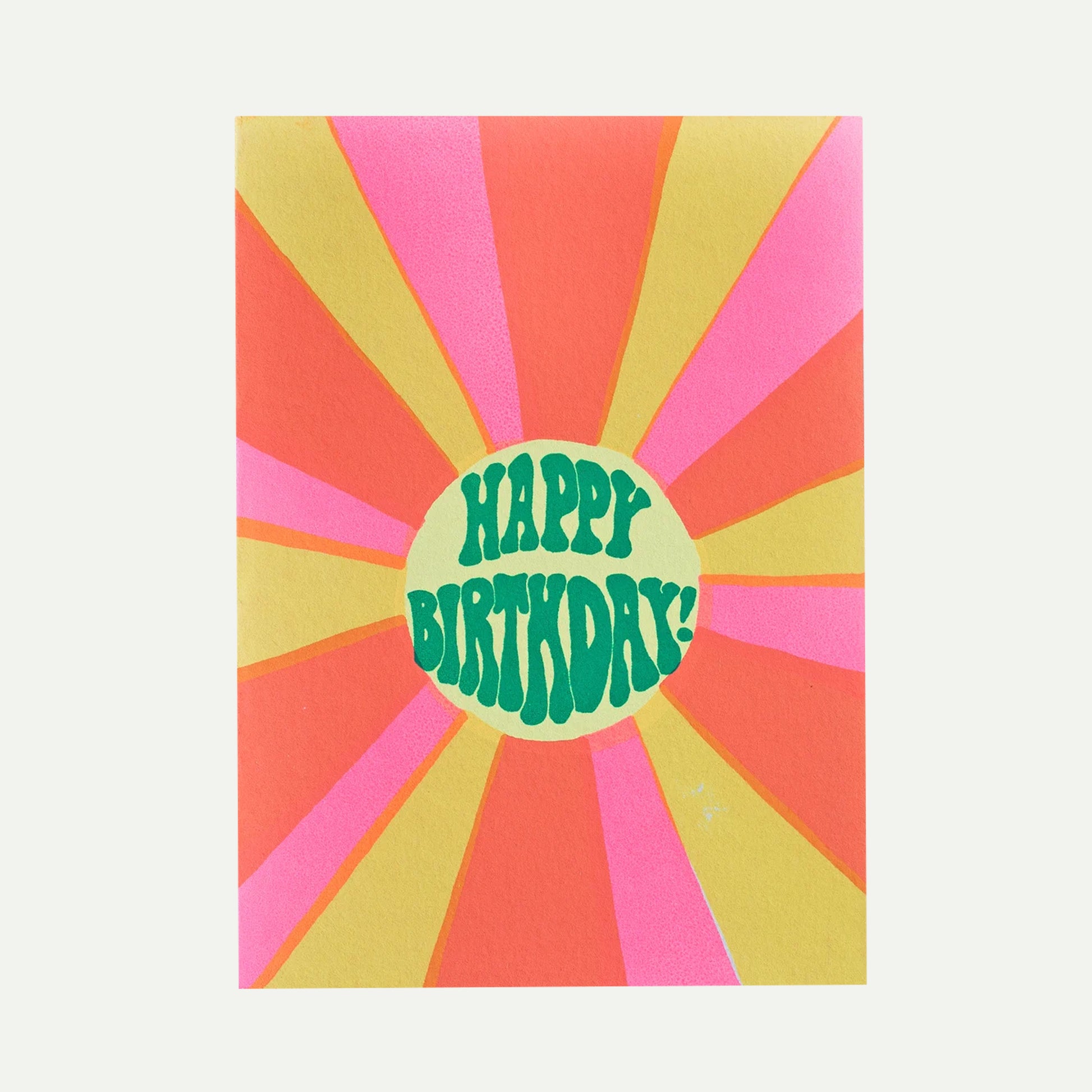 Alphabet Studios Birthday Sunburst Greeting Card