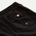 Solid Black Swim Trunk