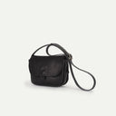 Black Orbed Tab Bag