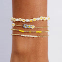Soft Blue Bluebell Bloom Bracelet