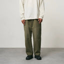 Burnt Olive Pigment Hemp Canvas Double Knee Pant