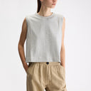 Heather Grey Cuare T-Shirt