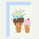 Father's Day Ice Cream Greeting Card