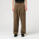 Canteen Green Linen British Worker Pant