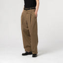 Canteen Green Linen British Worker Pant
