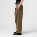 Canteen Green Linen British Worker Pant