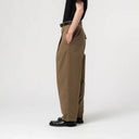 Canteen Green Linen British Worker Pant