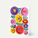 We Are So Proud Of You Greetings Card