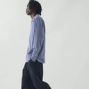 Blue Chambray Cotton/Linen Shirt