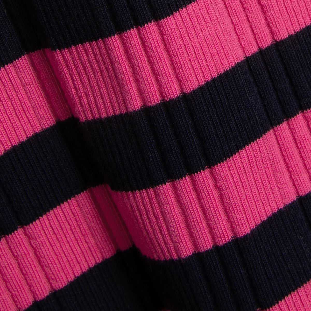 Pink/Navy Charlotte Short Sleeve Top