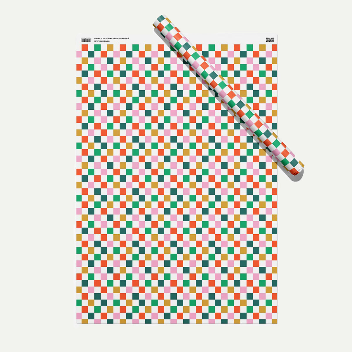 Checkered Wrapping Paper