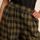 Green Check Jerrow Trouser