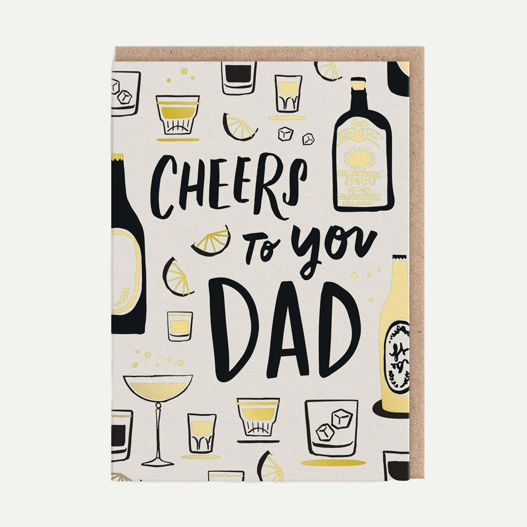 Cheers To You Father's Day Card