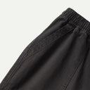 Black Herringbone Pigment Dye Chef Pants