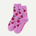 Cherries Crew Sock