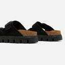 Black Chunky Arizona Sandal