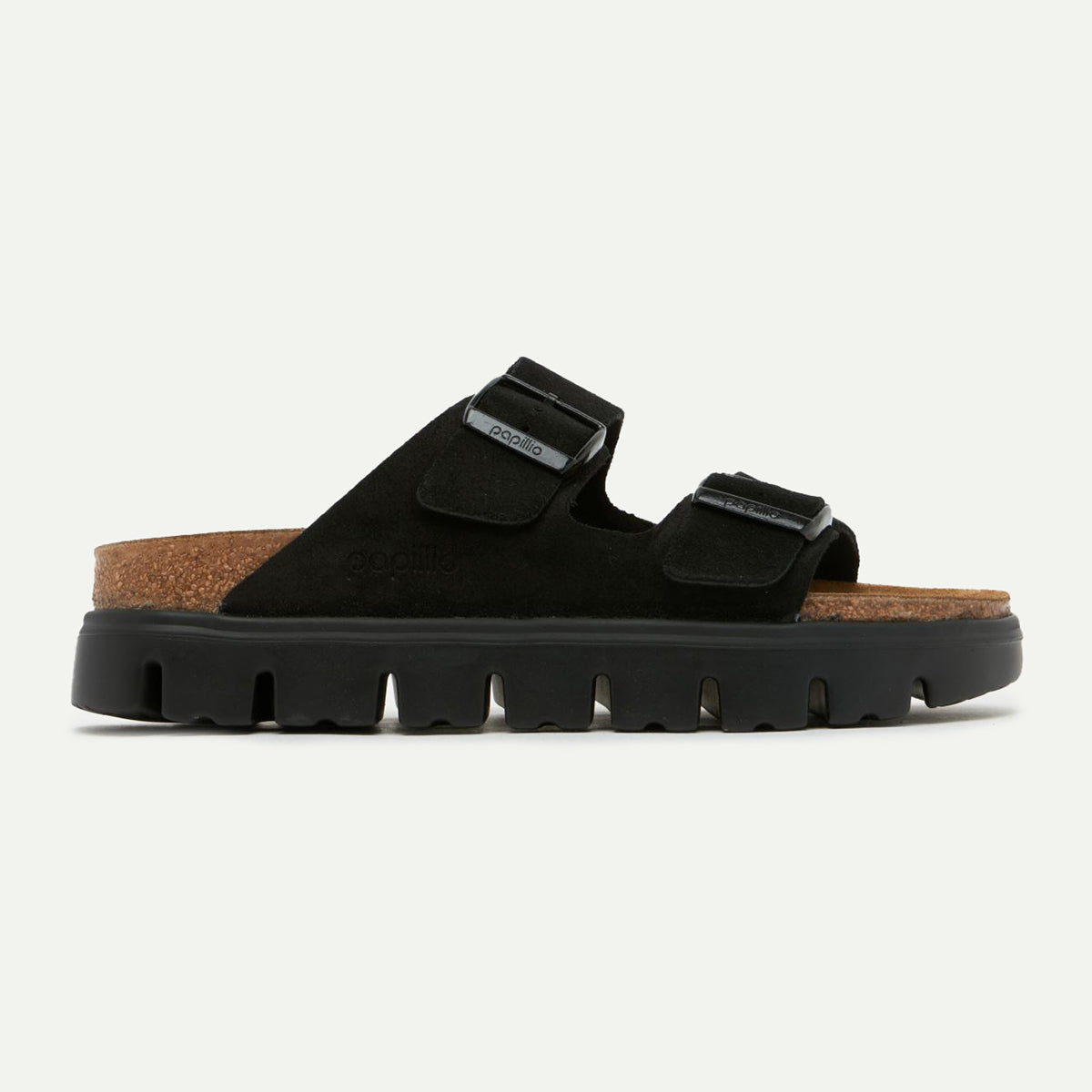 Black Chunky Birko-Flor Arizona Sandal