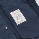 Navy Cinder Clasp Canvas Jacket