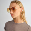 Bright Gold/Tort Civelle Sunglasses