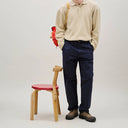 Navy Clay Twill Pants