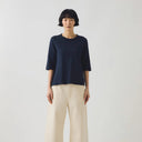 Indigo Cleo Cotton T-Shirt