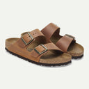 Cognac Arizona Leather Sandals