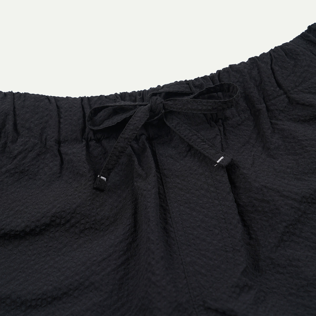Black Comfortable Banding Shorts