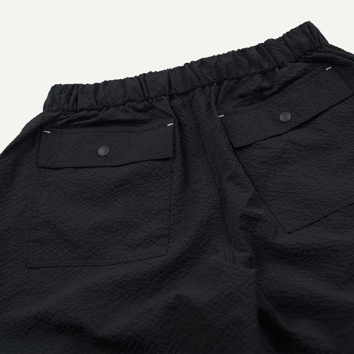 Black Comfortable Banding Shorts