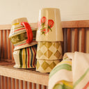 Yellow/Green Nonna House Beaker Set (Set of 3)